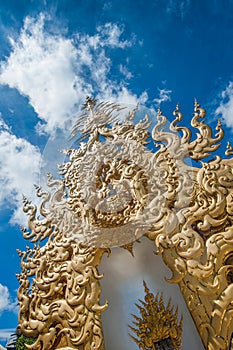 Wat Rong Khun in Chiangrai province, Thailand