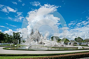 Wat Rong Khun in Chiangrai province, Thailand