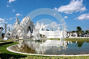 Wat Rong-Khun, Chiangrai Province, Thailand