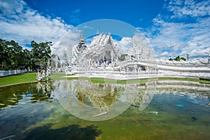 Wat Rong Khun in Chiangrai province, Thailand