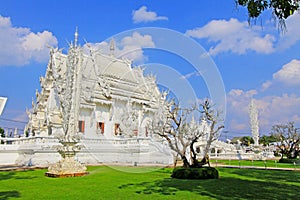 Wat Rong Khun White Temple, Chiang Rai, Thailand photo