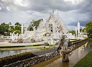 Wat Rong Khun, The White temple - Chiang Rai Thailand