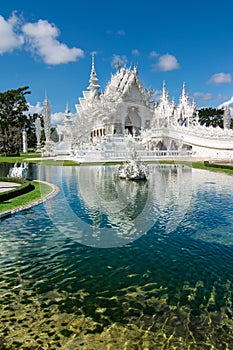 Wat Rong Khun (White Temple), Chiang Rai, Thailand photo