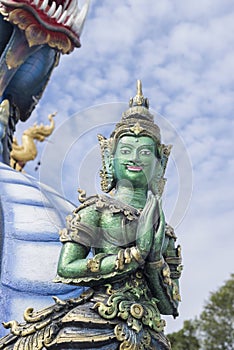 Wat Rong Sua Ten Chiang rai thailand.