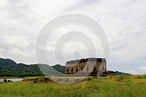 Wat Saam Prasob or The Sunken Temple, the last remaining vestige