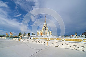 Wat Saen Suk temple in Sri Racha Province, Chonburi City, Thailand. Famous Thai tourist attraction in travel concept. Thai photo