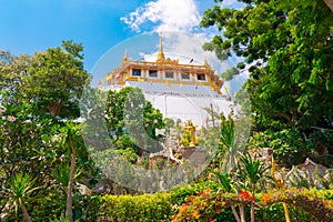 Wat Saket or Golden Mount is an ancient temple, a popular tourist destination in Bangkok, and a place for Buddhists to practice