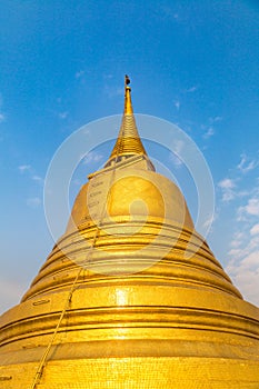 Wat Saket pagoda in Bangkok