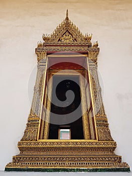 Wat Saket Ratcha Wora Maha Wihan Bangkok Thailand.