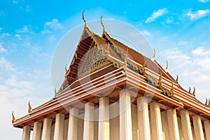 Wat Saket temple in Bangkok