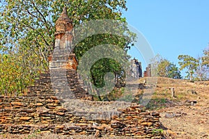 Wat Saphan Hin, Sukhothai, Thailand