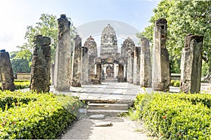 Wat Si Sawai , Shukhothai Historical Park, Thailand.