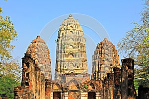 Wat Si Sawai, Sukhothai, Thailand