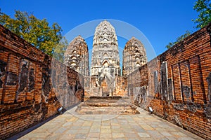 Wat Si Sawai Temple at Sukhothai Historical Park, Thailand