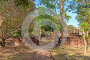 Wat Sing temple in Kamphaeng Phet Historical Park, UNESCO World Heritage site