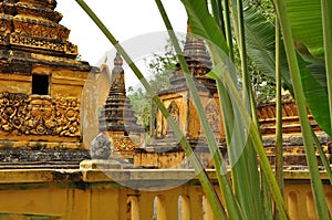 Wat Som Rong Buddhist temple - Tra Vinh, Vietnam photo