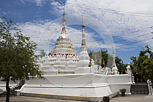 Wat Songtham Worawihan at Amphoe Phra Pradaeng in Samut Prakan, Thailand photo