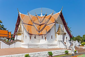 Wat Sri Phanton Buddhist Temple in Nan Province Thailand