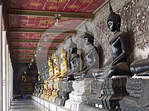 Wat Suthat royal temple in Bangkok