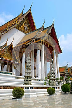 Wat suthat temple in bangkok