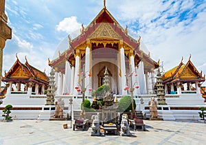 Wat Suthat Thep Wararam, Bangkok, Thailand