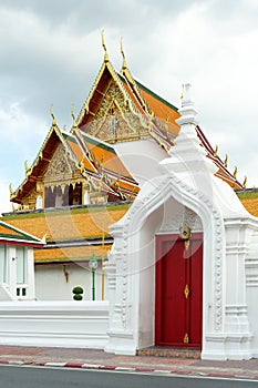 Wat Suthat Thepwararam. In Bangkok, Thailand