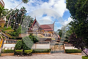 Wat Suwan Khiri Wong Buddhist temple, Phuket.
