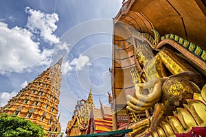 Wat Tham Sua in Kanchanaburi Thailand