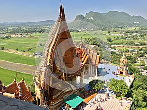 Wat Than Sua in Thailand , Kanchanaburi