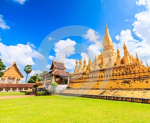 Wat Thap Luang in Laos