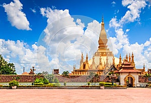 Wat Thap Luang in Laos