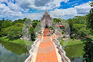 Wat Thap Pho Thong temple in Ratchaburi, Thailand