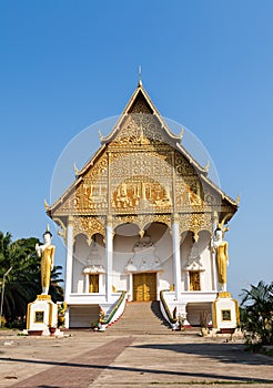 Wat Thatluang Neua in Vientaine, Laos