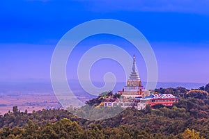 Wat Thaton in the sunset