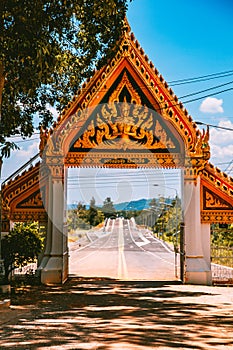 Wat Thep Phithak Punnaram in Nakhon Ratchasima, Thailand