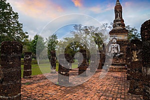 Wat Tra Phang Ngoen Temple at Sukhothai Historical Park, Thailand photo