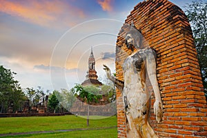 Wat Tra Phang Ngoen Temple at Sukhothai Historical Park, Thailand photo