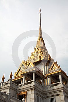 Wat Trimit temple in Chinatown, Bangkok, Thailand