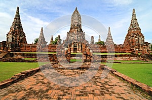 Wat Wattanaram, Ayutthaya, Thailand photo