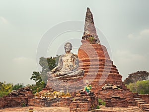 Wat Worachetharam. Ayutthaya photo