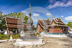 Wat Xieng Thong Buddhist temple, Luang Prabang, Laos, Indochina, Asia