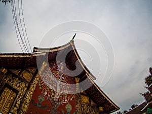 Wat Xieng Thong in Luang Prabang, Laos Heritage state