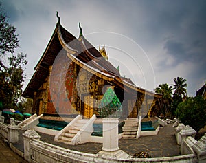Wat Xieng Thong in Luang Prabang, Laos Heritage state