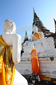 Wat Yai Chaimongkol , Ayutthaya , Thailand