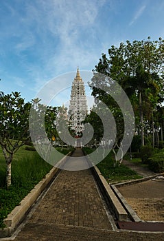 Wat Yansangwararam thai Buddism temple