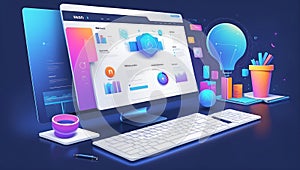 elevate your web design with our ai platform. ai generated