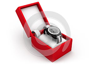 Watch in box