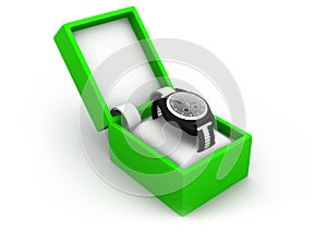 Watch in box
