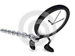 Watch with chain