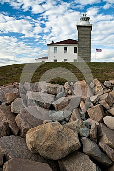 Watch Hill Lighthouse in Rhode island